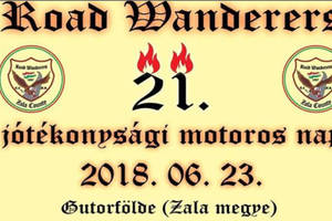 Road Wanderers 21. jtkonysgi Motorosnap.